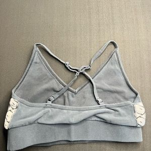 Black gymshark sports bra size S